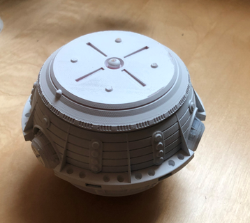 Akon frégate 226m perryversum poiré rhodan vaisseau spatial Véhicules transport 3d print model - Mito3D