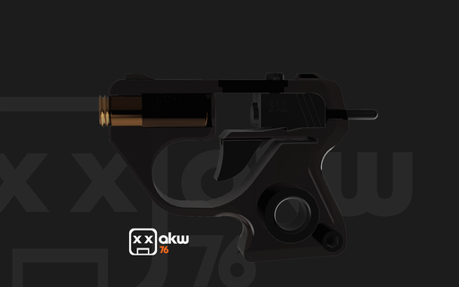 akw 22m mini gun Tools firegun diy 22lr pocket pistol toy gb defense micro 9 mm 3d print model - Mito3D
