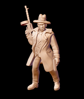 al capone proxy cthulhu unspeakable connected investigator 3d print model - Mito3D