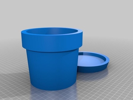 alan's customized parametric pots household 3d print model - Mito3D