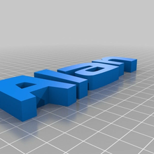 Alan angepasst 3d print model - Mito3D