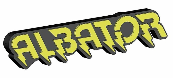 albator 84 logo 3d print model - Mito3D