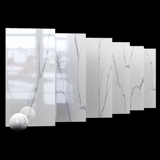 albatros marble architecture floring decoration interior models 3D print model - Mito3D