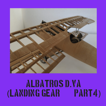 albatross dva part 4 game model kit aircraft airplane diy fighter plan puzzle toy modelkit construction ww1 toys naval biplane aerodynamics 3d print model - Mito3D