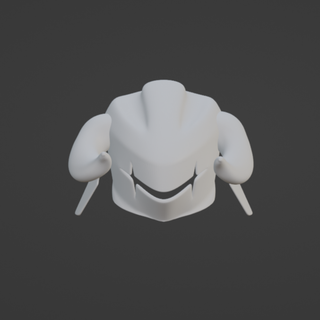 albedo helmet overlord 3d print model - Mito3D