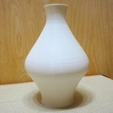 albina vase home 3d print model - Mito3D