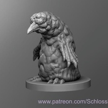 albino-pinguin Spiel - Spielzeug tabletop dungeons dragons dnd 3d print model - Mito3D
