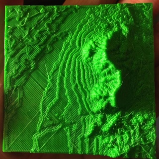 albuquerque topografía 3d topo montaña montañas mexico topografico escaneos réplicas 3d print model - Mito3D