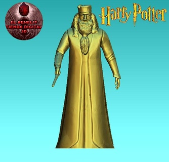 albus Dumbledore Harry alfarero ron Weasley Hermione Voldemort 3d impresión 3d print model - Mito3D