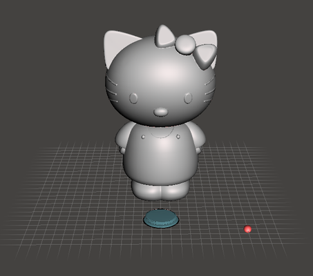 escopo gatinha arte porta moedas hucha notas economizar juguete boneca regalo presente cumpleaños d del nino ventilador brinquedo animal gato gata 3d print model - Mito3D