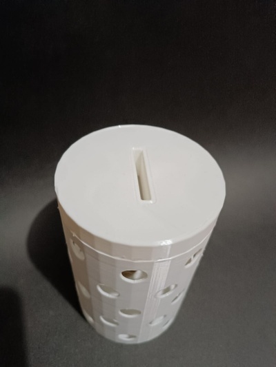 alcancia home piggy banks flask save 3d print model - Mito3D