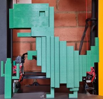 alcancia dinosaur piggy bank Gadget trex animal 3d print model - Mito3D