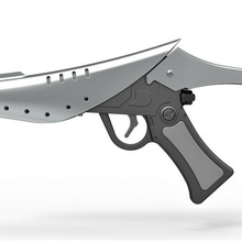 alderaan blaster tabanca filmi star wars sith'in intikamı çeşitli silah scifi çürür starwarscosplay starwars oyuncak yazdırılabilir baskı cosplay yineleme prop film blasterpistol 3d print model - Mito3D