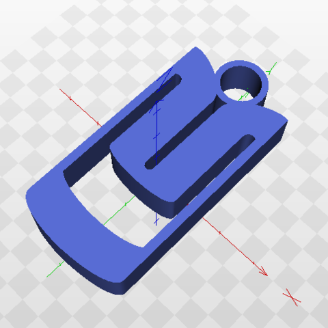 aleko key ring various keychain 3D print model - Mito3D