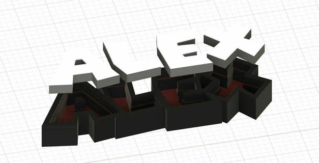 Alex Lamba emme Fincan Kulp destek 3d print model - Mito3D