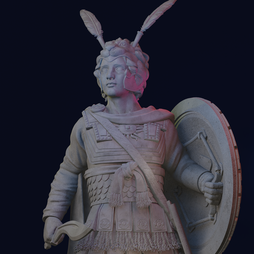 Alexander harika heykel 3D print model - Mito3D