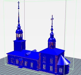 Alejandro Nevsky Iglesia volga 3d print model - Mito3D
