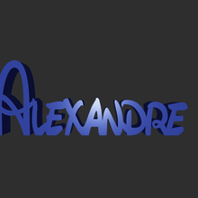 alexandre 3d print model - Mito3D