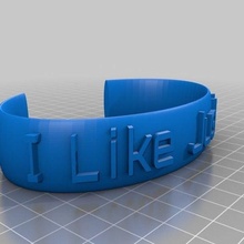 alexis bracelet jewelry customized bracelets 3d print model - Mito3D