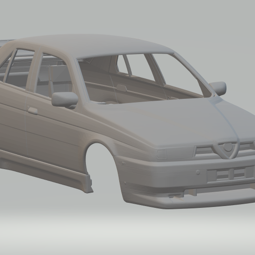 alfa 155 yarış araba 3D print model - Mito3D