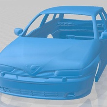 alfa romeo 145 1994 printable body car game alpha slot scalextric tamiya rc miniz hobby micro 3d print model - Mito3D