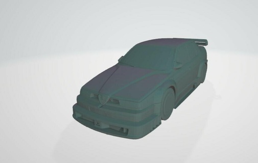 esparto Romeo 155 kyosho miniz mini z 1 28 27 carrocería cuerpo cáscara wltoys 3d print model - Mito3D