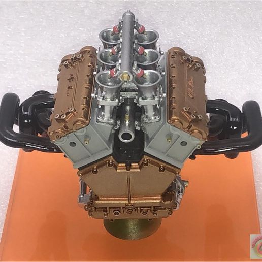 alfa Romeo 155 v6 ti dtm moteur 3D print model - Mito3D