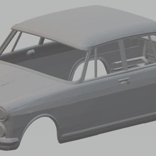 alfa 2000 1957 yazdırılabilir vücut araba romeo oyun yuvası scalextric kabuk rc radyo izleme tamiya miniz 1-10 1-32 1-18 G / Ç 3d print model - Mito3D