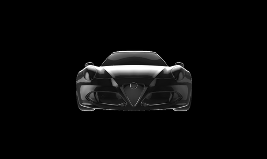 alfa romeo 4c spyder auto car cars 3d print model - Mito3D