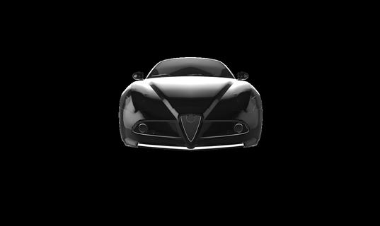 esparto Romeo 8c auto coche vehiculo coches 3d print model - Mito3D