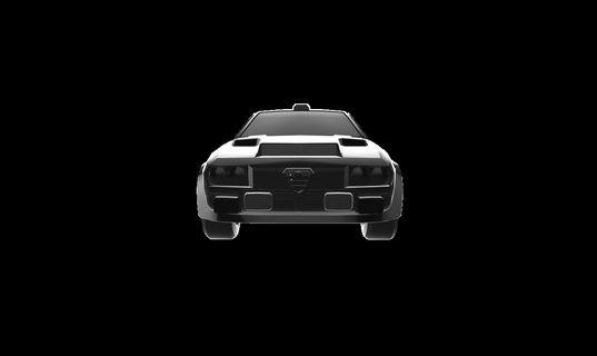 alfa romeo alfetta gtv rally auto car cars 3d print model - Mito3D