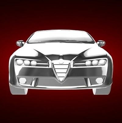 alfa romeo brera automobile macchina veicolo rally gara gli sport derby supercar gt 3d print model - Mito3D