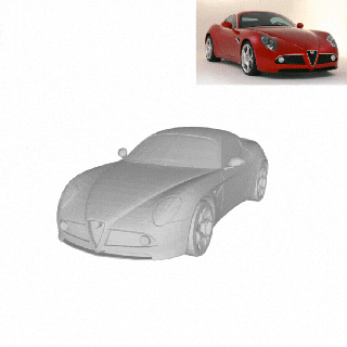 alfa Romeo c8 Jeu 3d print model - Mito3D