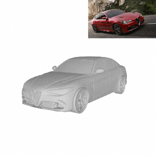 esparto Romeo Giulia juego 3d print model - Mito3D