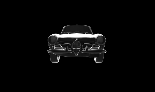 alfa romeo Giulietta örümcek 1300 Oto araba arabalar 3d print model - Mito3D