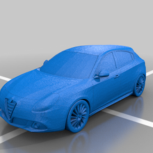 esparto Romeo Giulietta juego vehiculos 3d print model - Mito3D