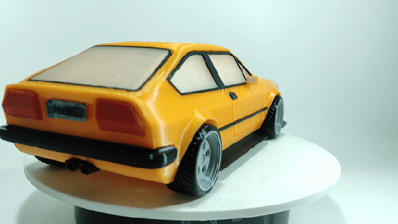 esparto Romeo gtv6 alfa 3d print model - Mito3D