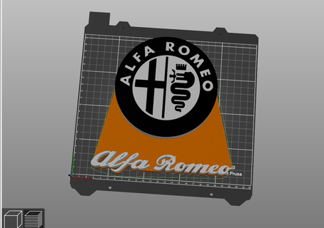 alfa romeo logo 3d print model - Mito3D