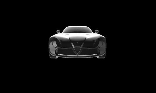 alfa Romeo Zagato tz3 stradale auto voiture voitures 3d print model - Mito3D