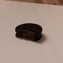 Alfajor George Lebensmittel Schokolade Süßigkeiten 3d print model - Mito3D