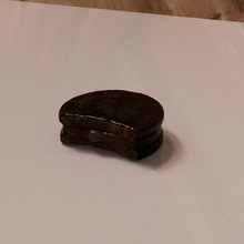 alfajor jorgito comida chocolate caramelo 3d print model - Mito3D