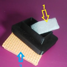 alfawise piedi vari smorzamento ammortizzatore 3d print model - Mito3D