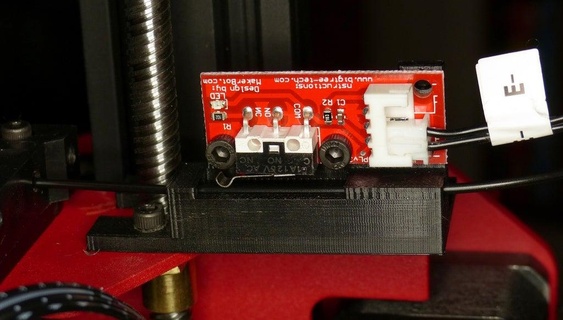alfawise u20 capteur Flosse Filament Endstation Sensor 3d Drucker 3d print model - Mito3D