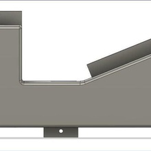 alfawise u20 arrière déflecteur de ventilateur l'alim aimant fixation à vis outil Imprimante 3d accessoires deflecteur d'air 3d print model - Mito3D