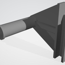 alfawise u20 spool holder 1kg tool filament 3d printer parts 3d print model - Mito3D