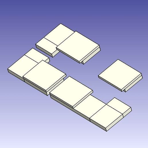 alfawiseu30 - angolari piatto ferramenta A impressão 3d specchio letto a cama angular alfawise u30 3D print model - Mito3D