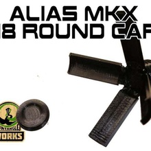 alias mkx 18 round cap various paintball sport outdoors 3d print model - Mito3D