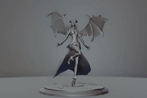 alice - mobile legends ml bang moba esports gamer layla guinevere clint 3d print model - Mito3D
