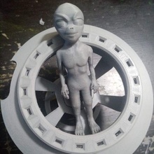 Außerirdischer außerirdisch Spielzeuge 3d print model - Mito3D
