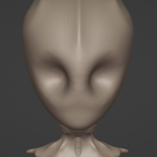 alien art 3d print model - Mito3D